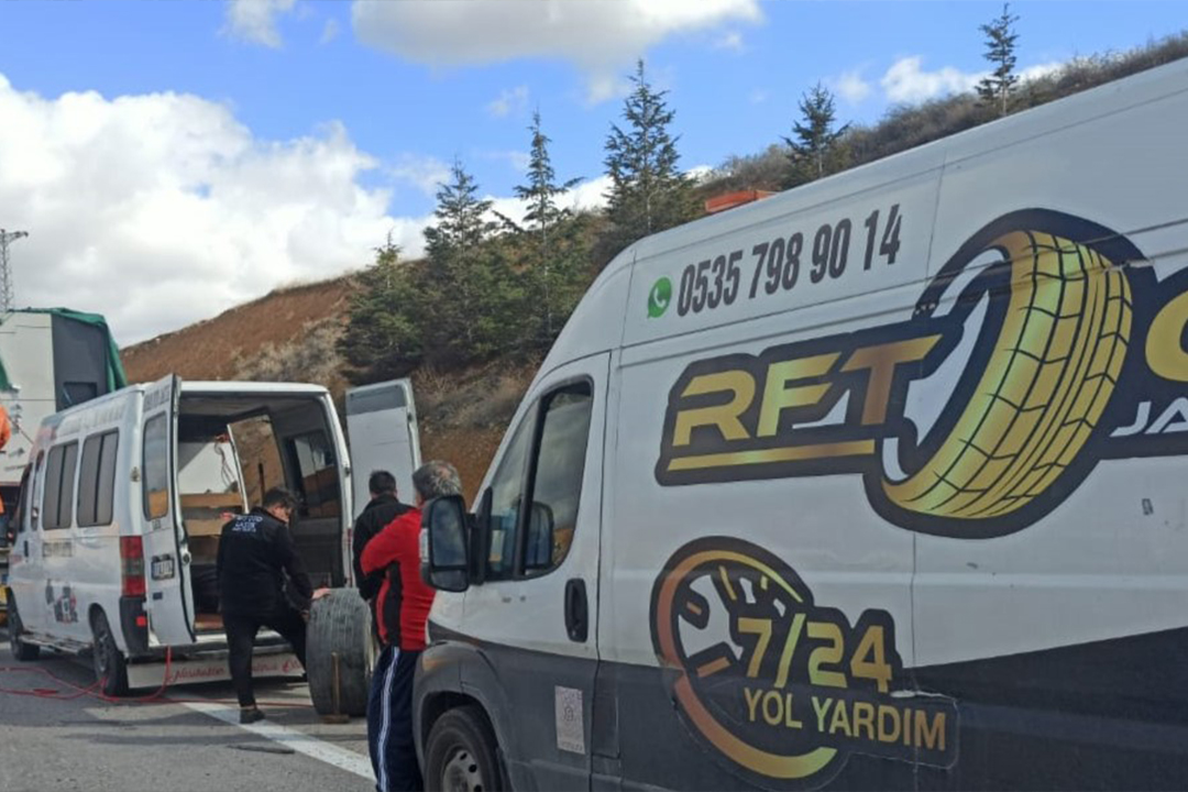 Konya'da 7/24 Yol Yardım